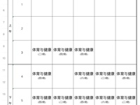 角斜小学2022年度作息时间和体育教师课务公示